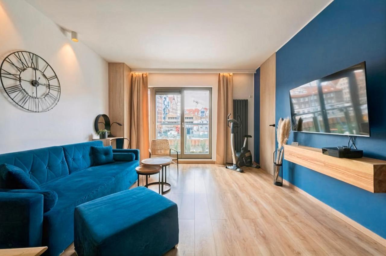 Riverview Apartament Waterline Spa & Pool Gdansk Exterior foto